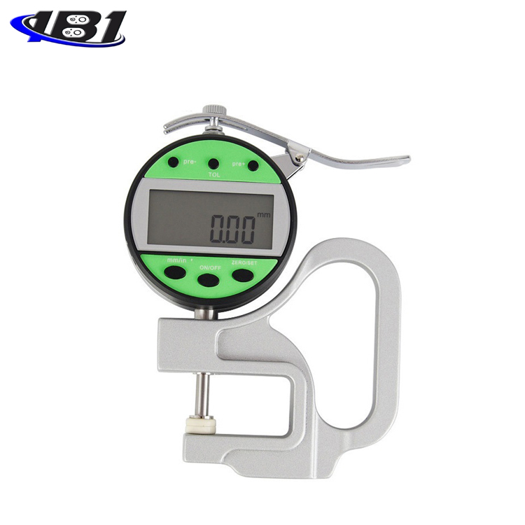 Digital display thickness gauge