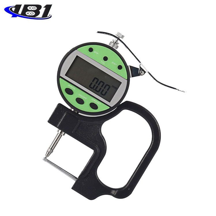 Digital display tube thickness gauge